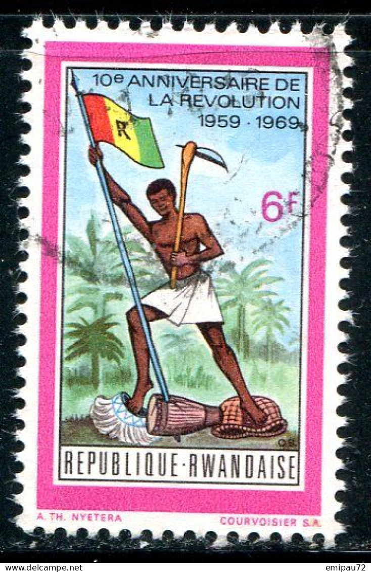 RWANDA- Y&T N°319- Oblitéré - Used Stamps
