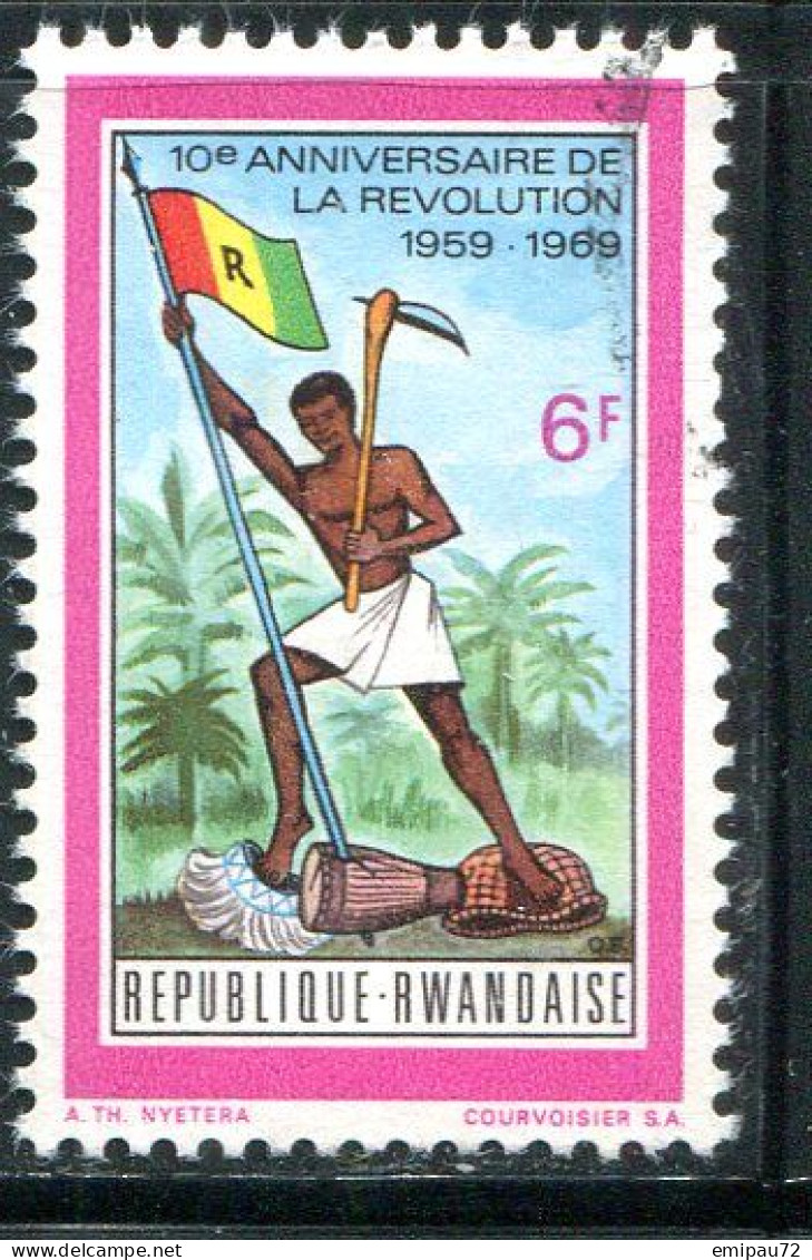 RWANDA- Y&T N°319- Oblitéré - Oblitérés