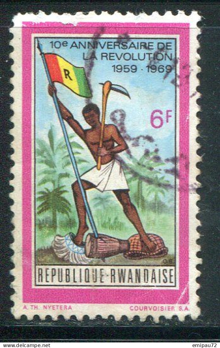 RWANDA- Y&T N°319- Oblitéré - Oblitérés