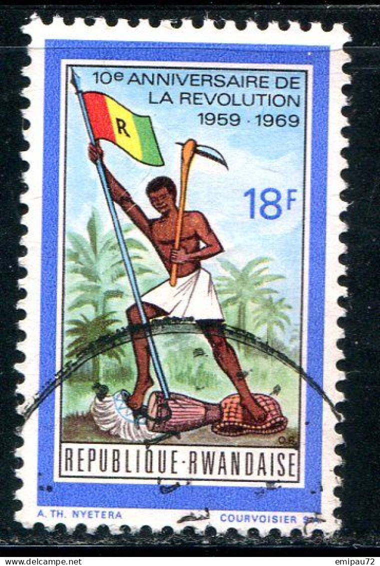 RWANDA- Y&T N°320- Oblitéré - Oblitérés