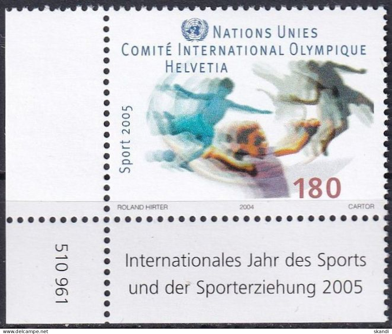 UNO GENF 2004 Mi-Nr. 507 Eckrand ** MNH - Unused Stamps