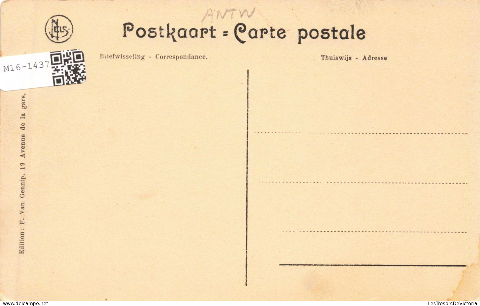 BELGIQUE - Vieux-Dieu - Hôtel Communal - Carte Postale Ancienne - Mortsel