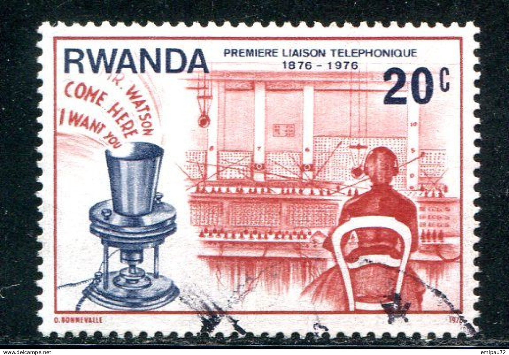 RWANDA- Y&T N°721- Oblitéré - Gebraucht