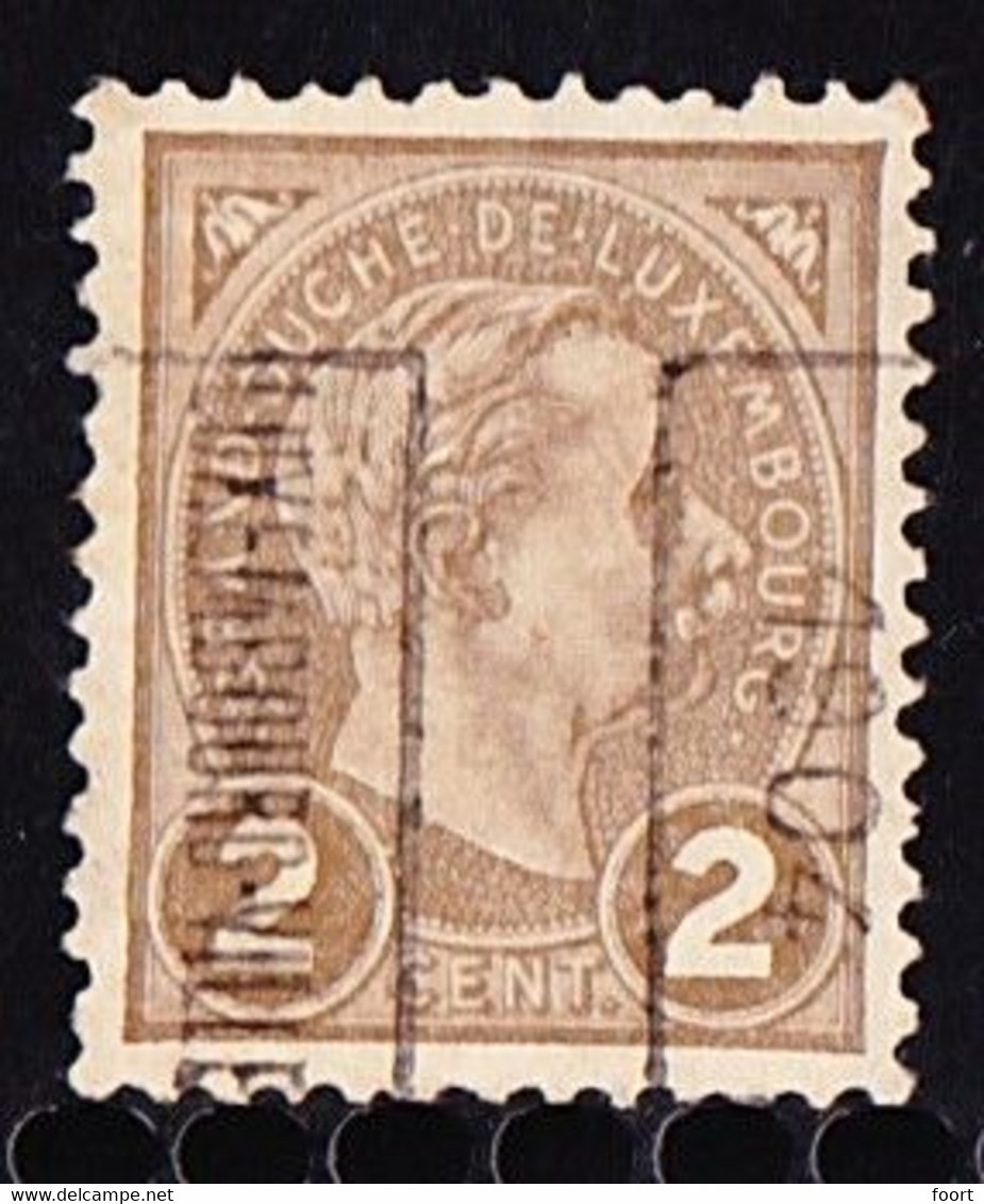 Luxembourg 1904  Prifix Nr. 18B - Preobliterati