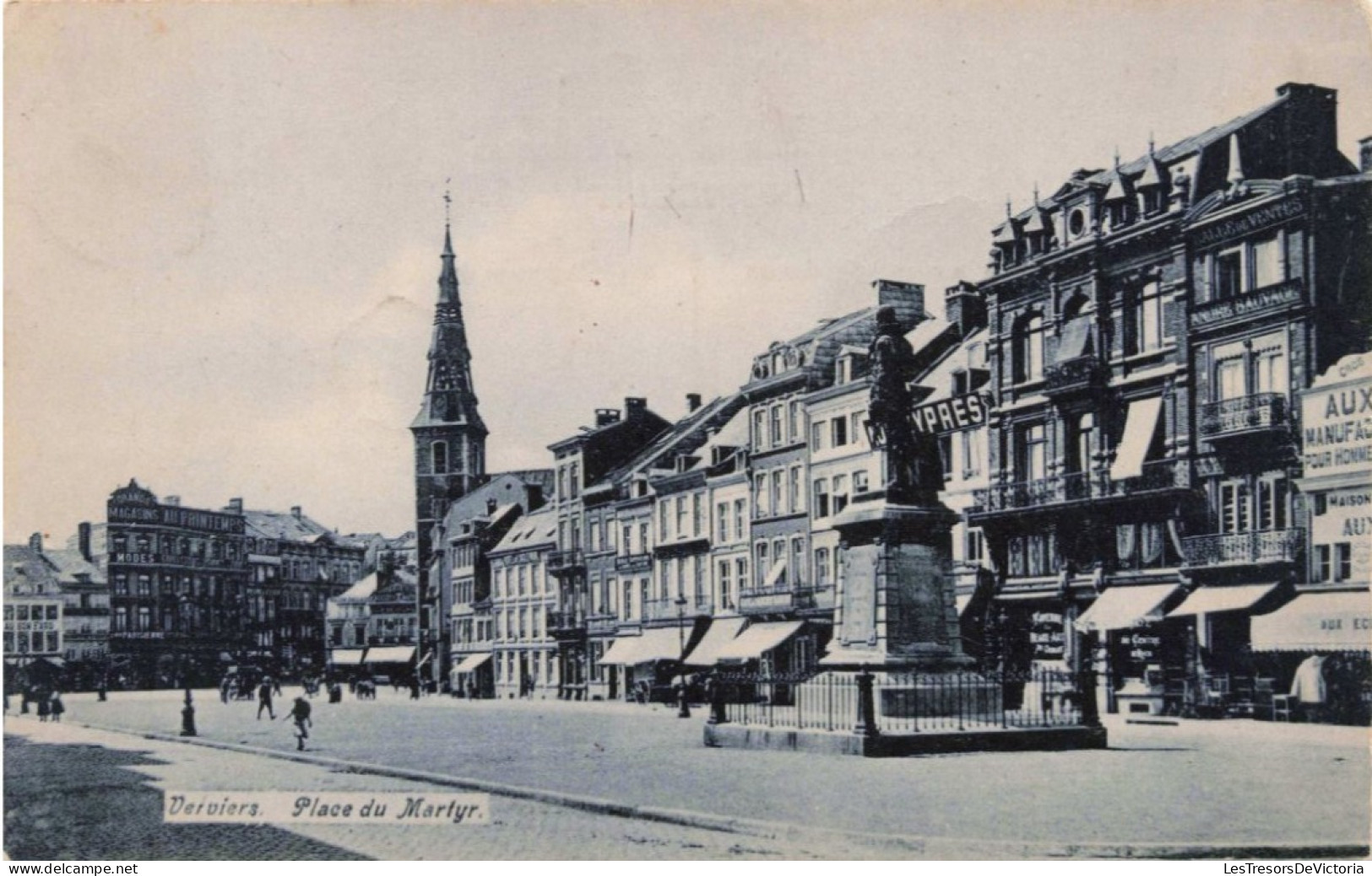 BELGIQUE - Verviers - Place Du Martyr - Carte Postale Ancienne - Verviers