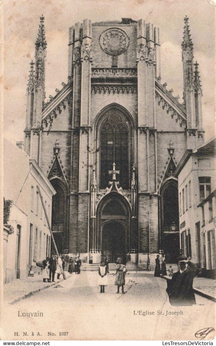 BELGIQUE - Louvain - L'Eglise St Joseph - Carte Postale Ancienne - Leuven