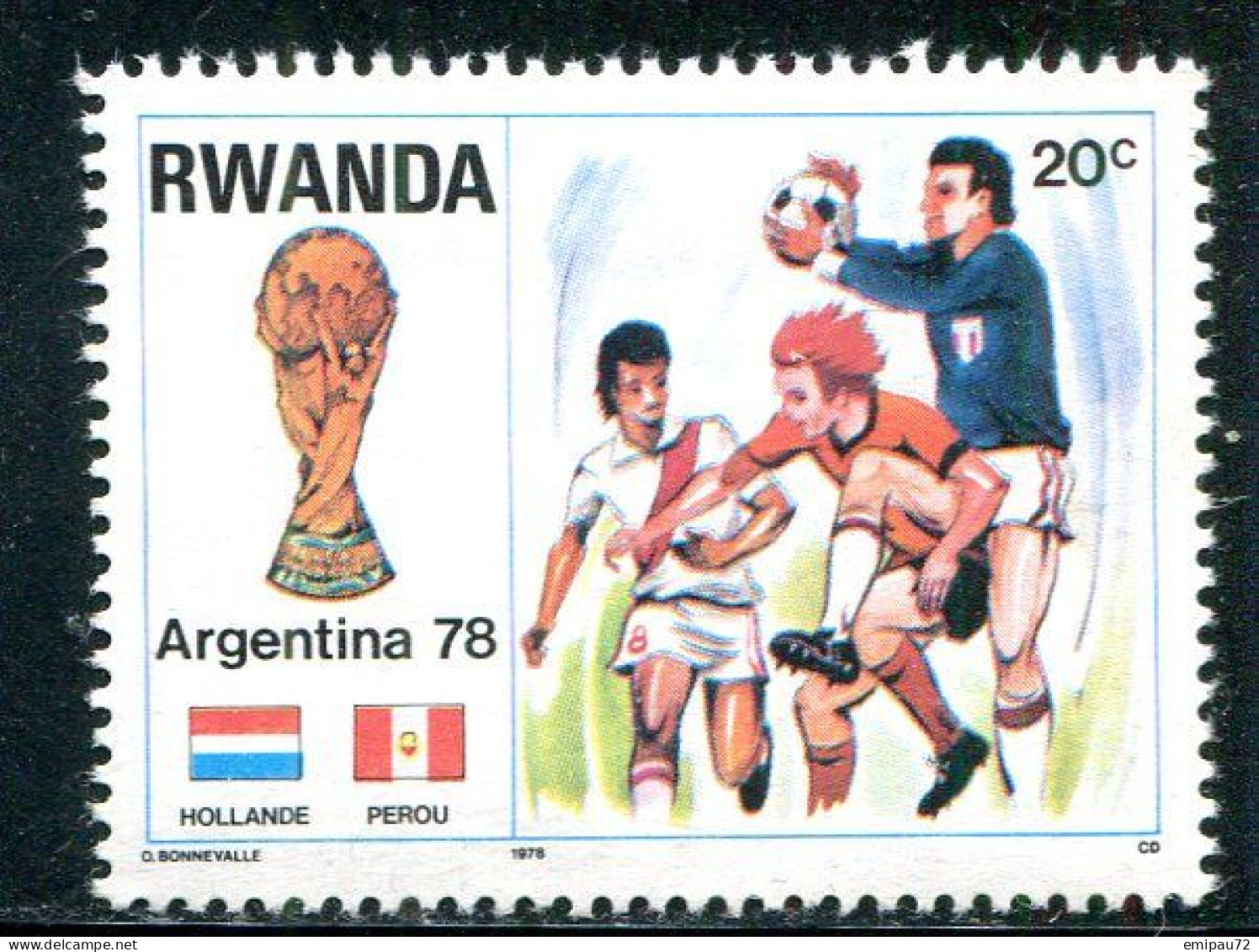 RWANDA- Y&T N°842- Oblitéré - Used Stamps