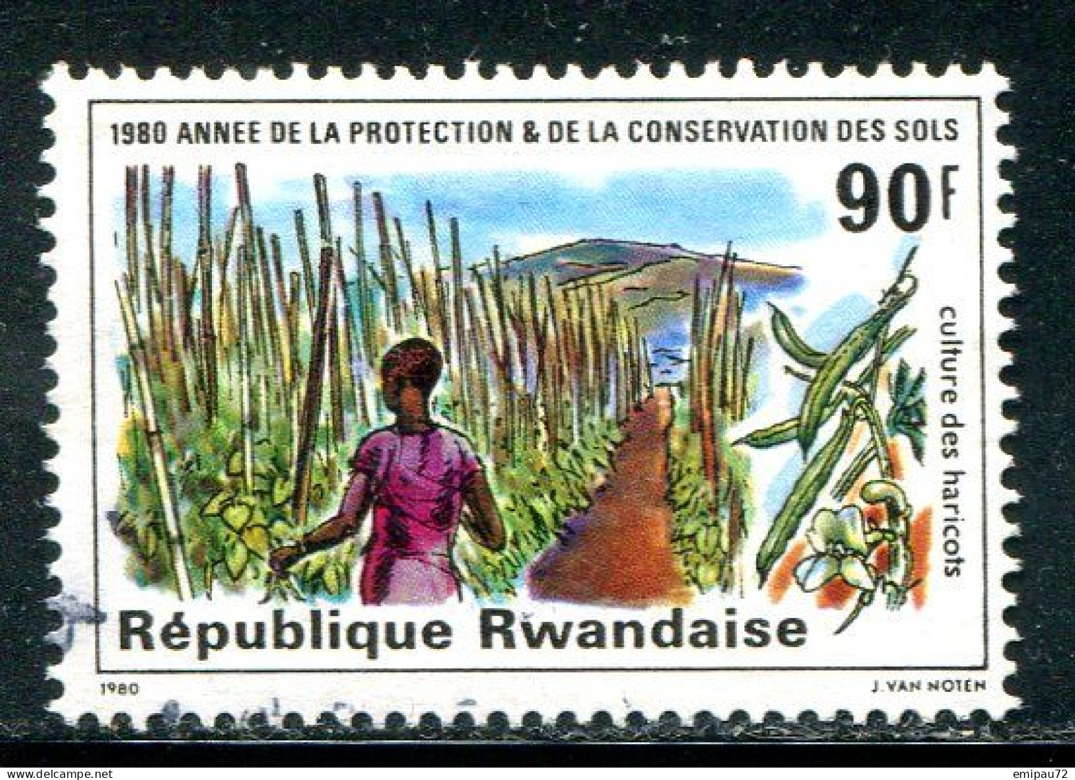 RWANDA- Y&T N°972- Oblitéré - Used Stamps