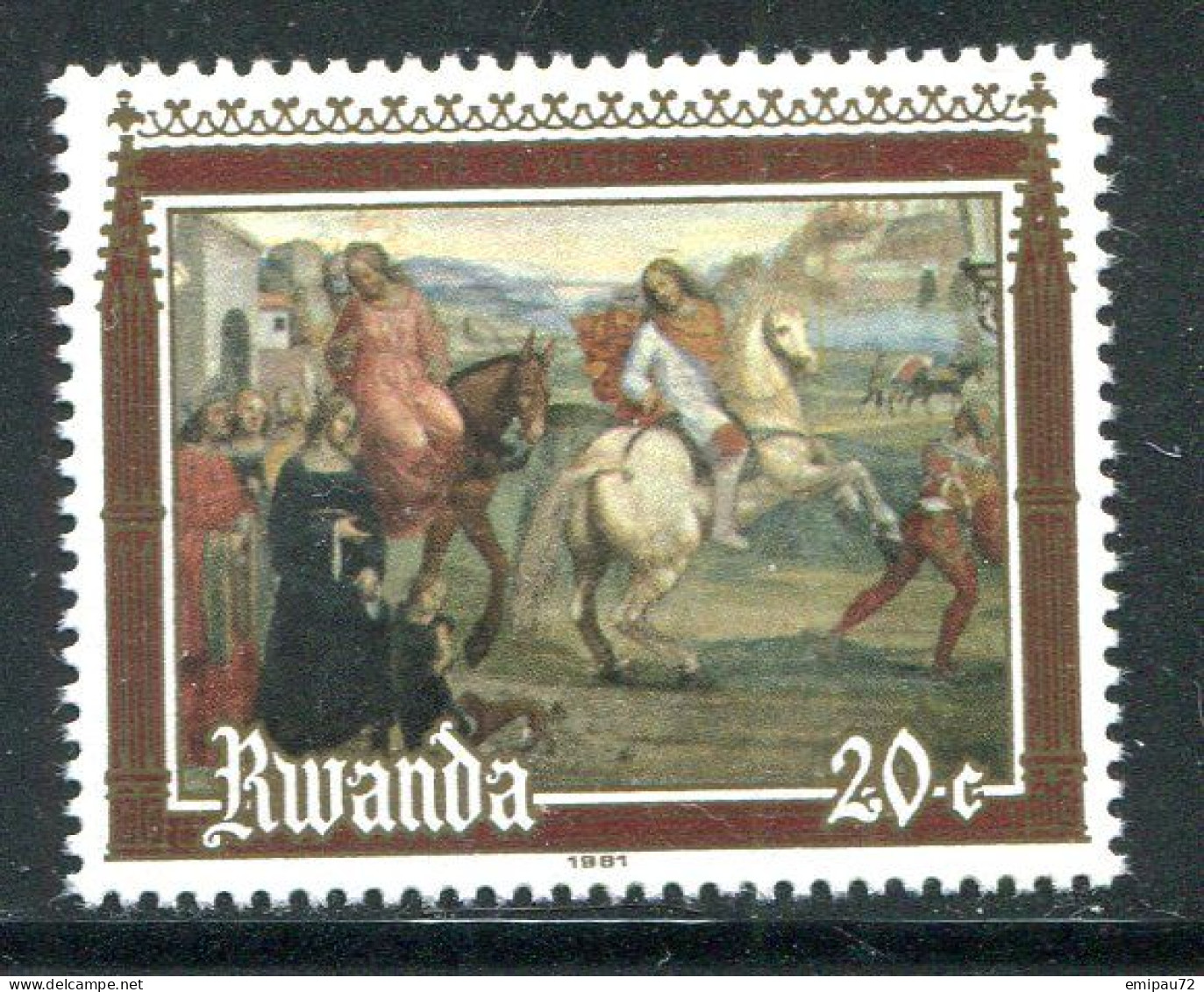 RWANDA- Y&T N°1016- Neuf Sans Charnière ** - Ungebraucht