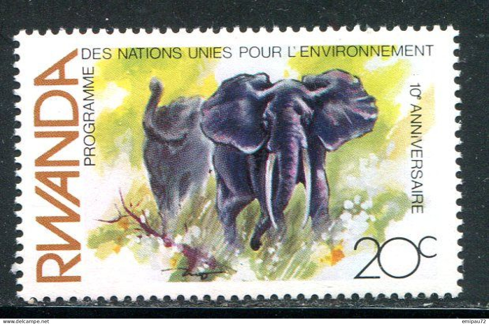 RWANDA- Y&T N°1071- Neuf Sans Charnière ** - Unused Stamps