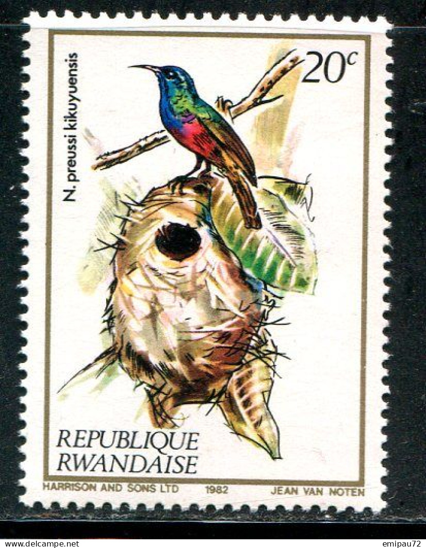 RWANDA- Y&T N°1089- Neuf Sans Charnière ** - Neufs