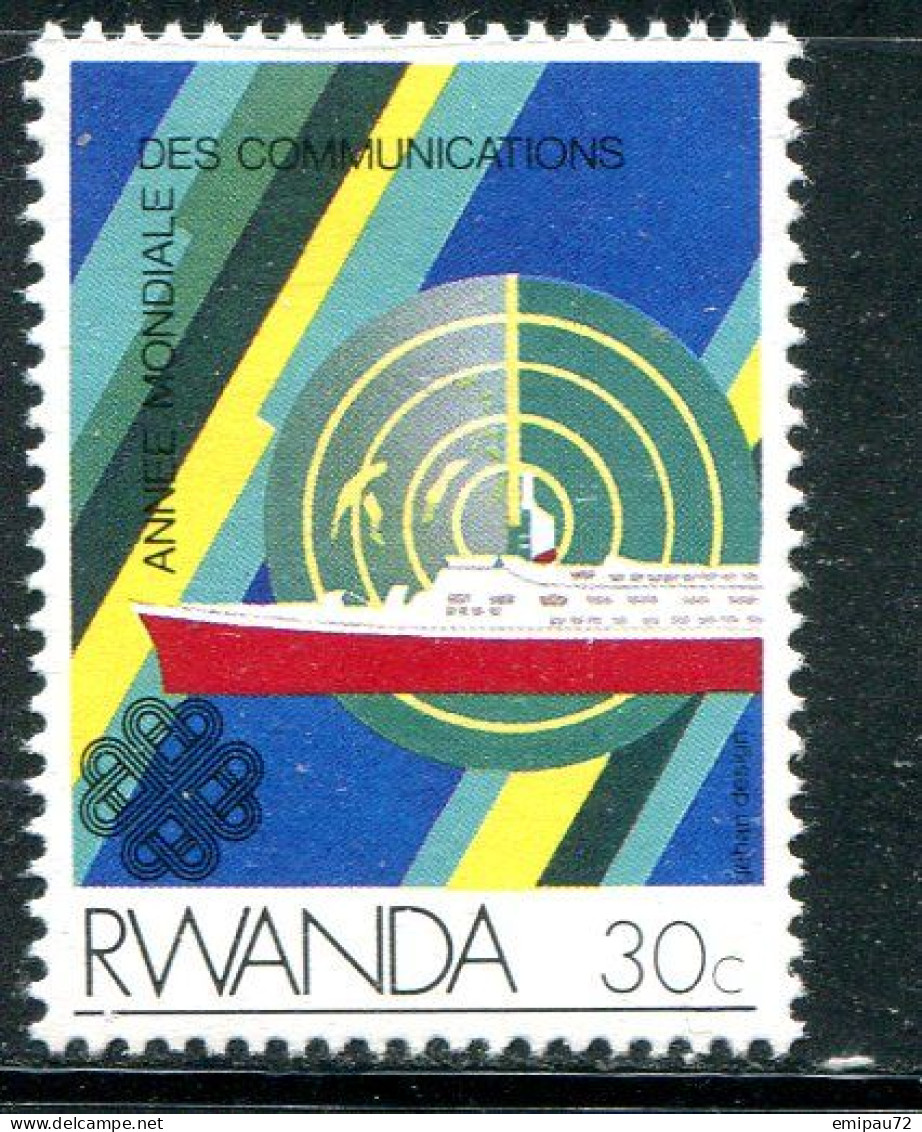 RWANDA- Y&T N°1134- Neuf Sans Charnière ** - Ungebraucht