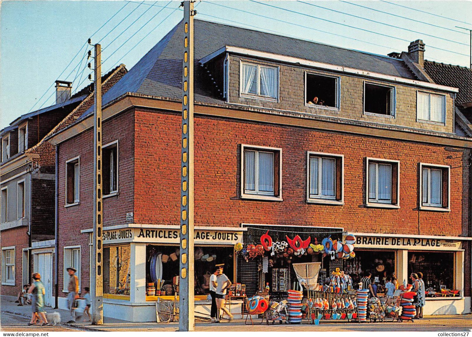 80-FORT-MAHON-PLAGE- LIBRAIRIE DE LA PLACE MME DUROT-PADOT PROPRIETAIRE - Fort Mahon