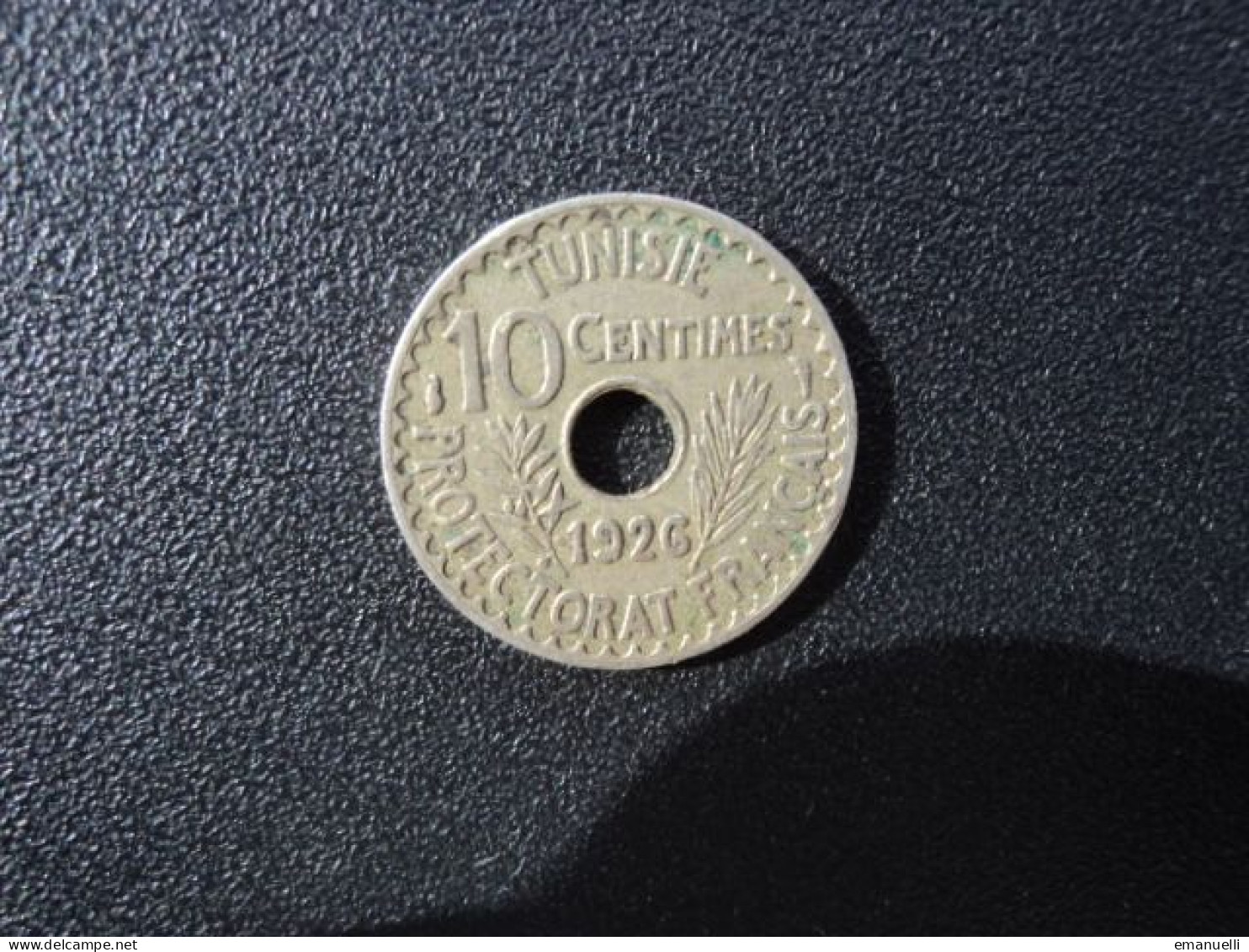 TUNISIE : 10 CENTIMES   1926 - 1345    G.111 / KM 254    TTB - Tunisie