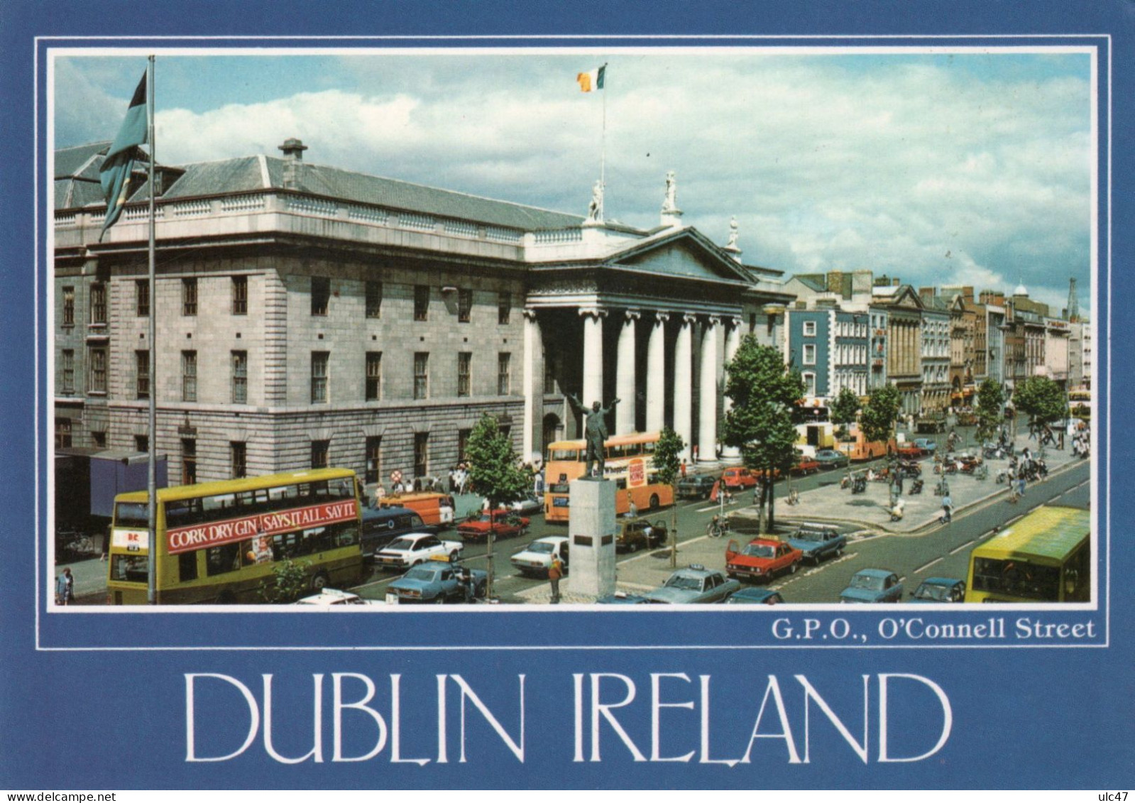 - DUBLIN IRELAND - G.P.O., O'Connell Street - Scan Verso - - Dublin