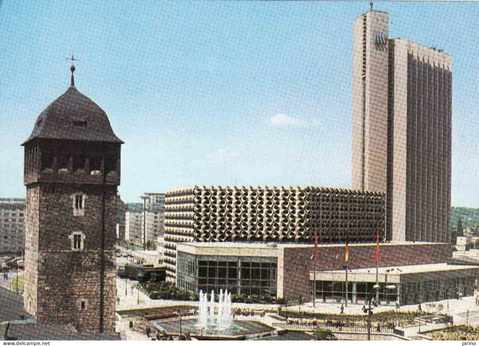 Germany, Saxony, Chemnitz (Karl-Marx-Stadt), Stadthalle, Ungebraucht - Chemnitz (Karl-Marx-Stadt 1953-1990)