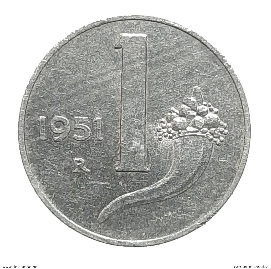 [NC] REPUBBLICA ITALIANA - 1 LIRA - 1951 (nc9337) - 1 Lire