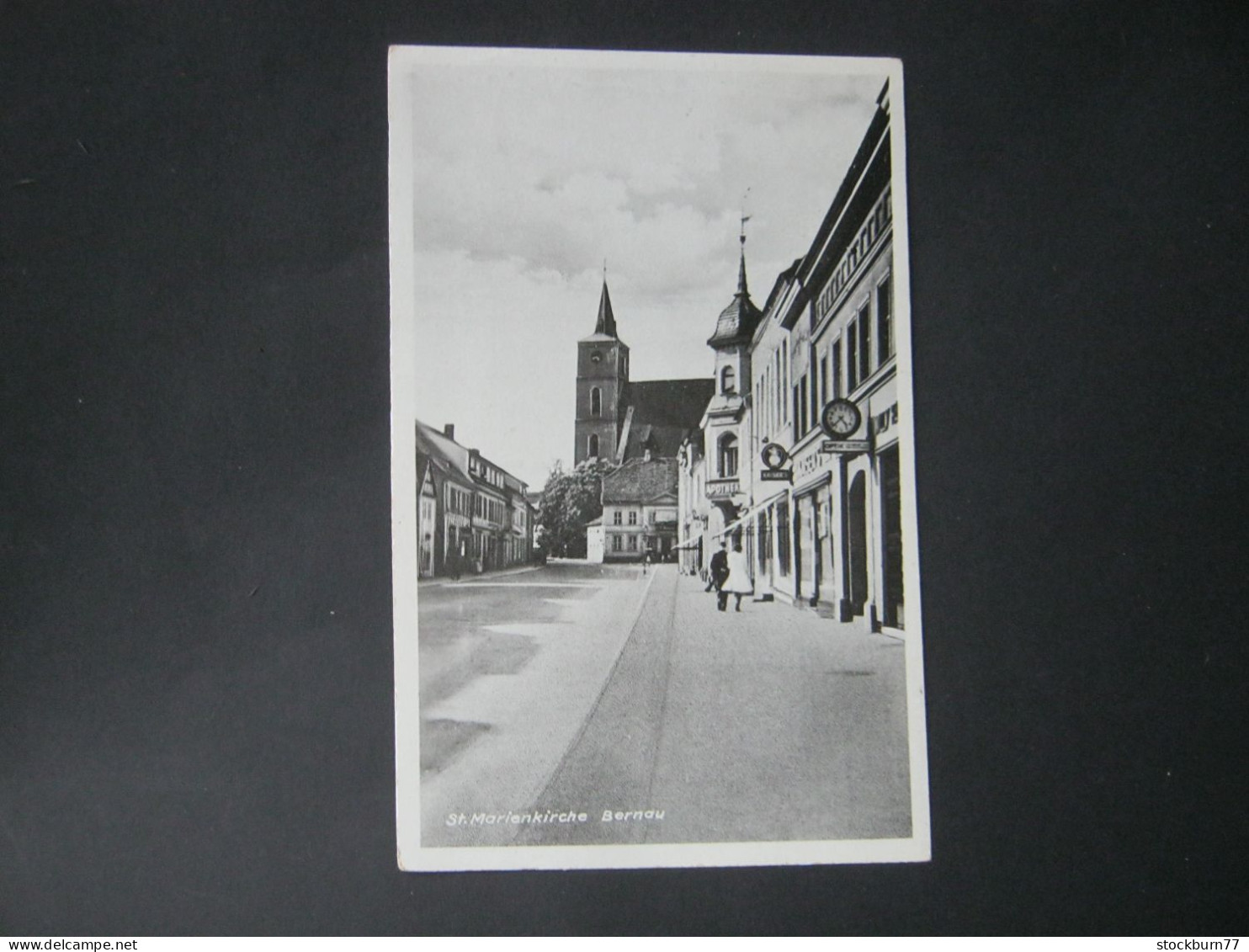 Bernau, Straße,   Schöne Karte Um 1942 - Bernau