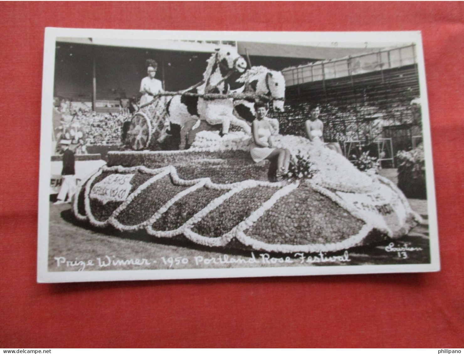 RPPC 1950 Prize Winner.    Rose Festival. Portland. Oregon  Ref 6224 - Portland