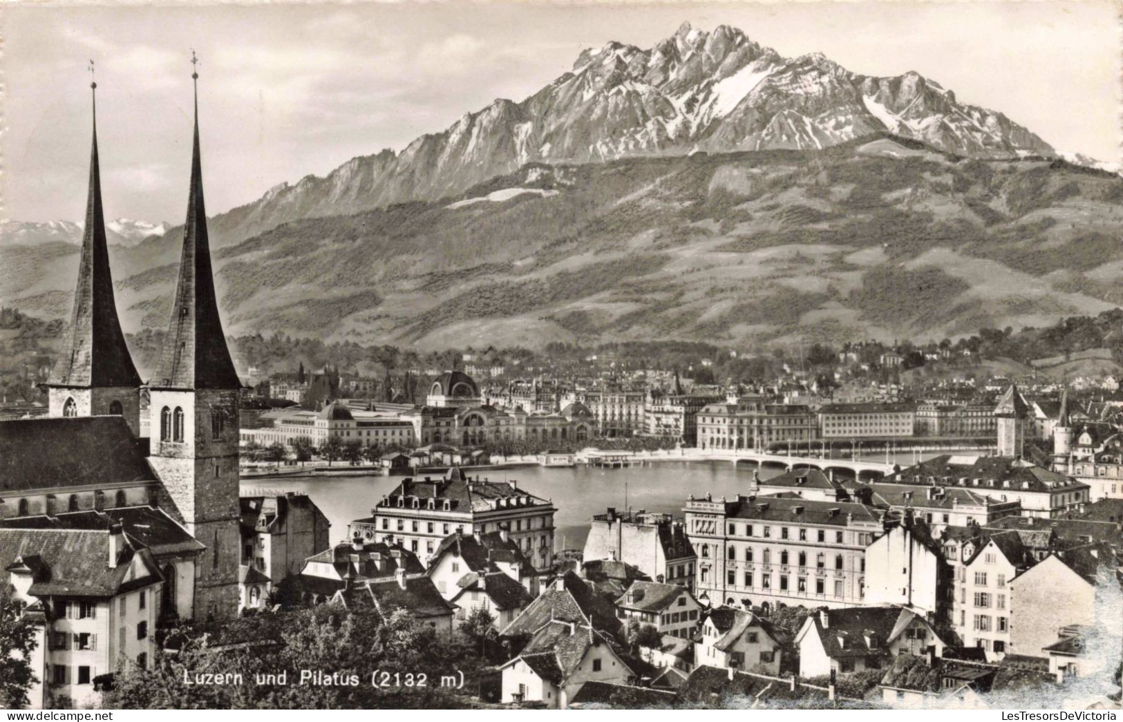 SUISSE - Luzern Und Pilatus - Carte Postale Ancienne - Lucerne