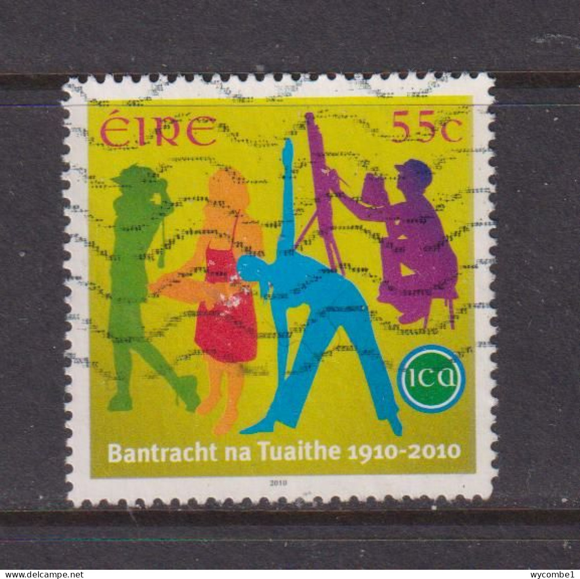 IRELAND  -  2010  Countrywomans Association   55c  Used As Scan - Gebraucht