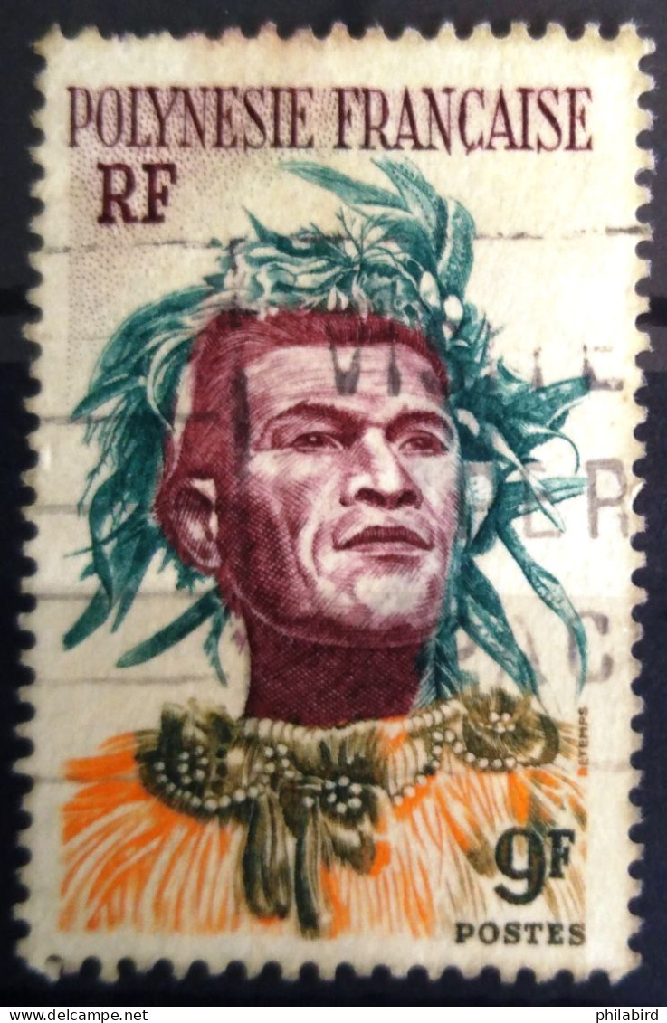 POLYNESIE FRANCAISE                          N° 8                        OBLITERE - Used Stamps