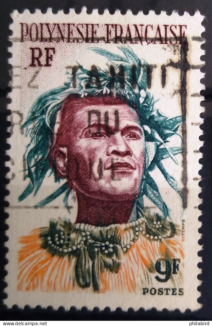 POLYNESIE FRANCAISE                          N° 8                        OBLITERE - Used Stamps