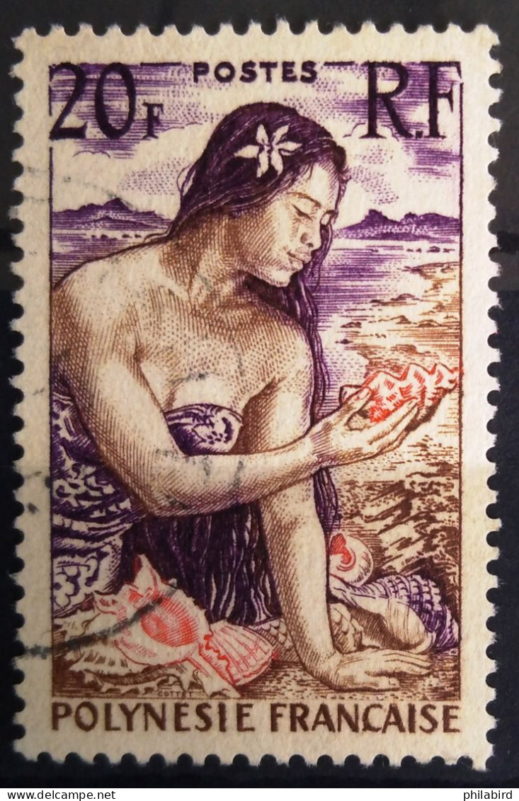 POLYNESIE FRANCAISE                          N° 11                        OBLITERE - Used Stamps