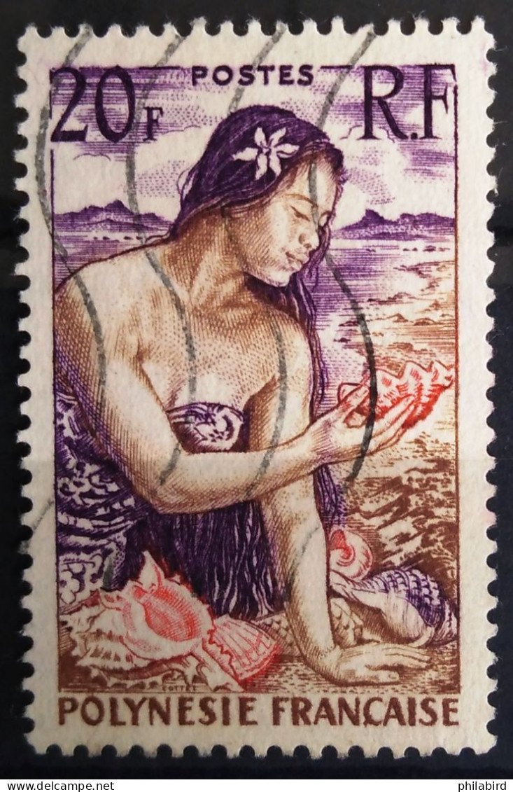 POLYNESIE FRANCAISE                          N° 11                        OBLITERE - Used Stamps