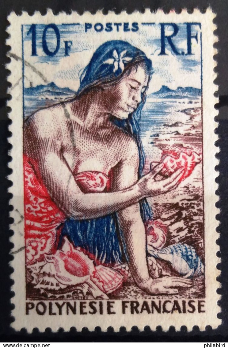 POLYNESIE FRANCAISE                          N° 9                        OBLITERE - Used Stamps