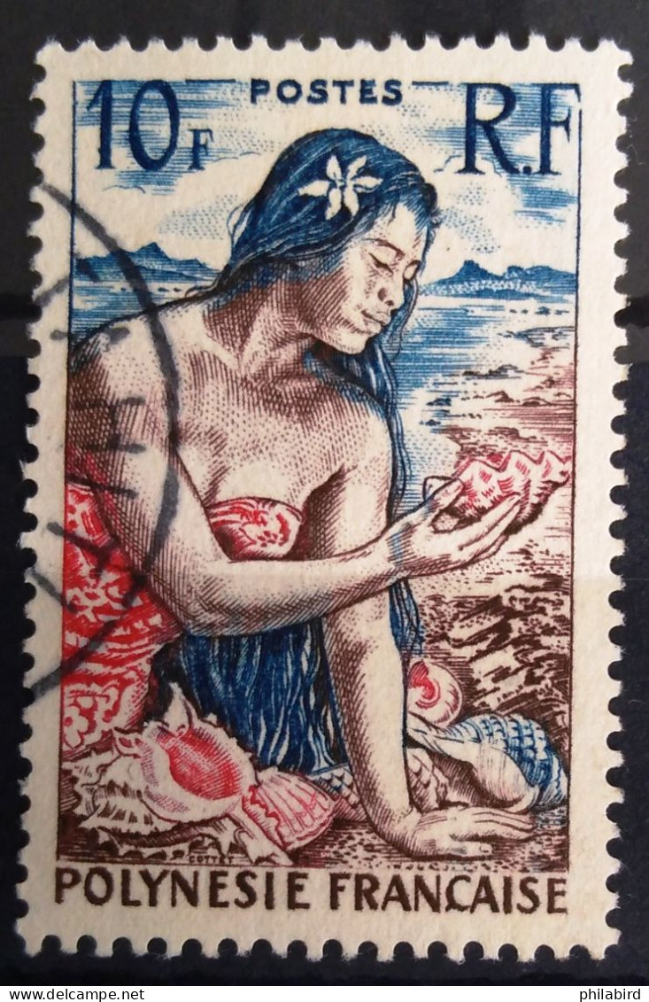 POLYNESIE FRANCAISE                          N° 9                        OBLITERE - Used Stamps
