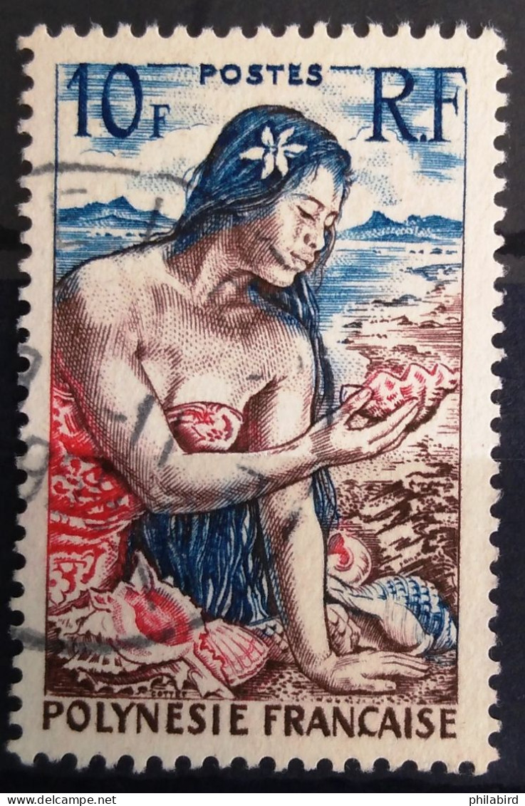 POLYNESIE FRANCAISE                          N° 9                        OBLITERE - Used Stamps