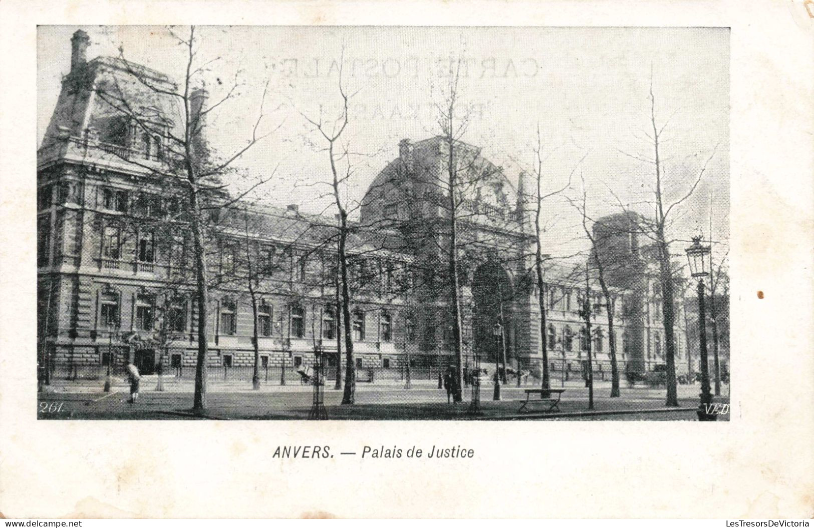 BELGIQUE - Anvers - Palais De Justice  - Carte Postale Ancienne - Antwerpen