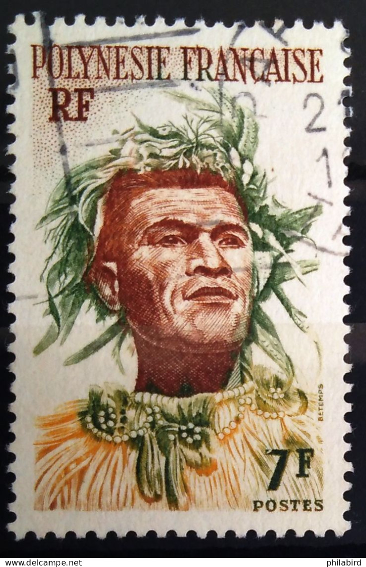 POLYNESIE FRANCAISE                          N° 7                       OBLITERE - Used Stamps
