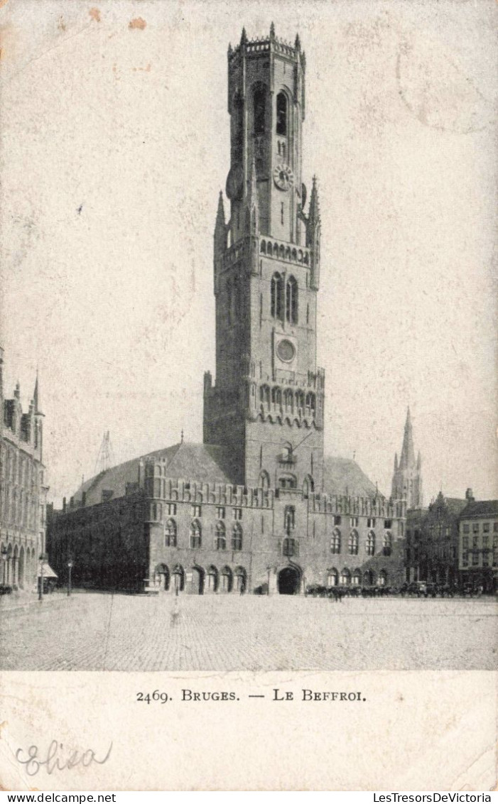 BELGIQUE - Bruges - Le Beffroi - Carte Postale Ancienne - Brugge