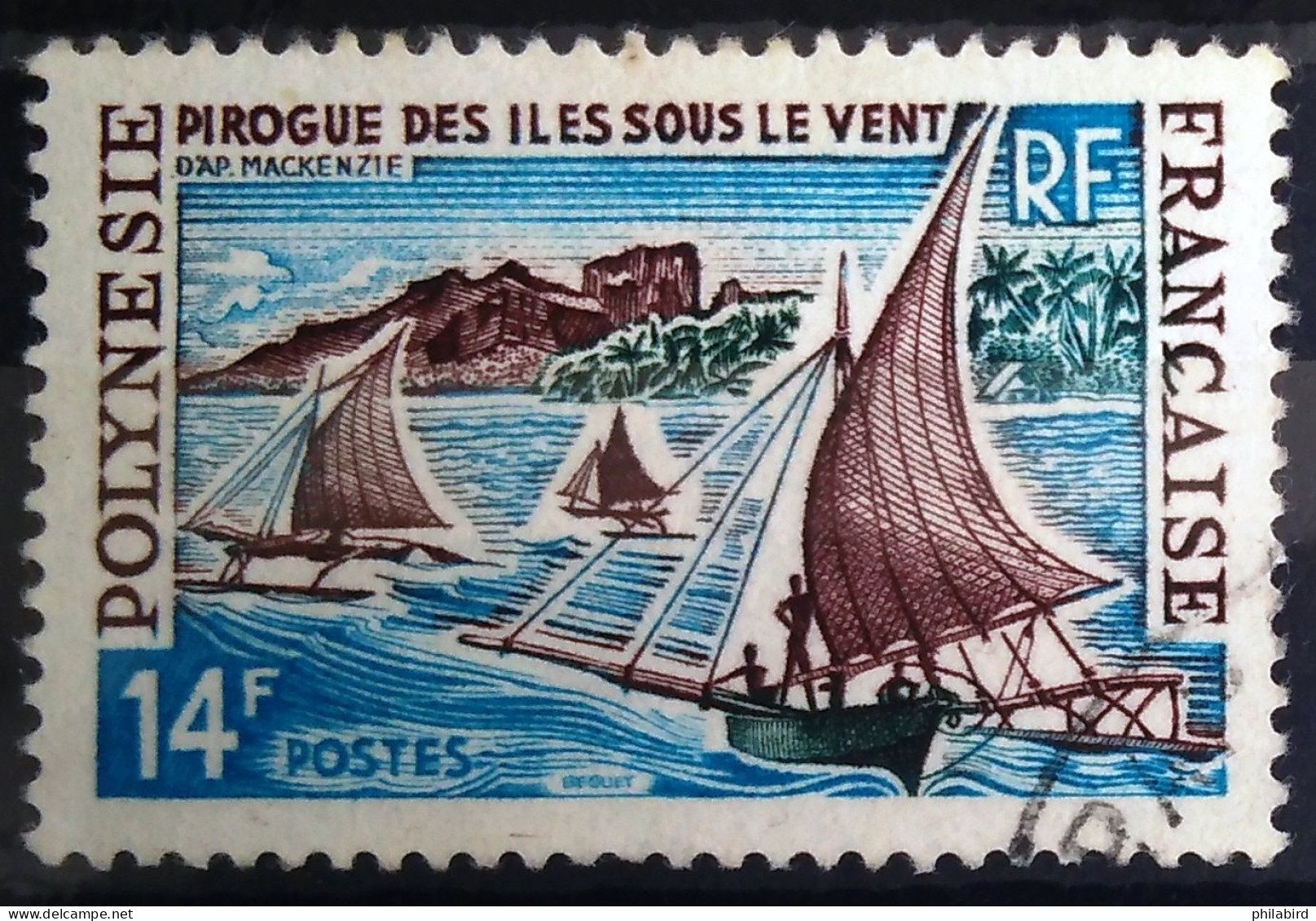 POLYNESIE FRANCAISE                          N° 39                       OBLITERE - Usados