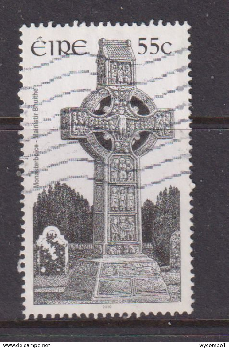 IRELAND  -  2010  High Cross  55c Used As Scan - Used Stamps