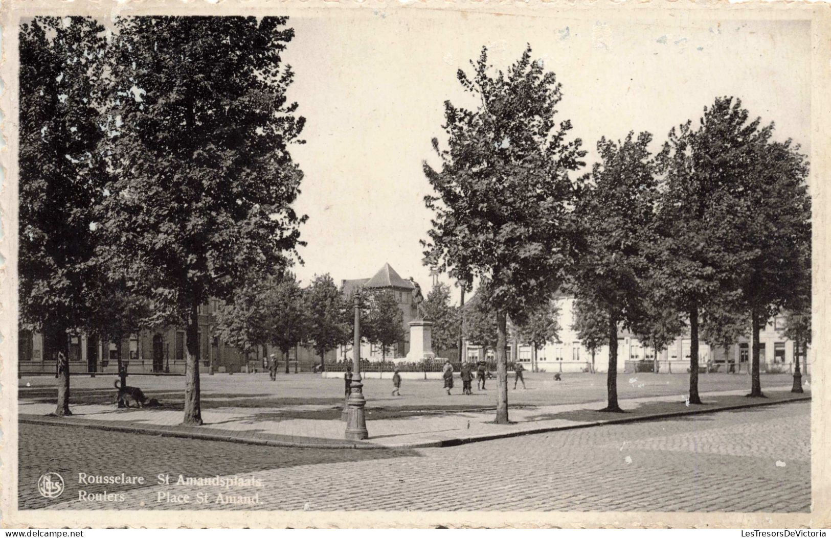BELGIQUE -  Roulers - Place St Amand  - Carte Postale Ancienne - Röselare