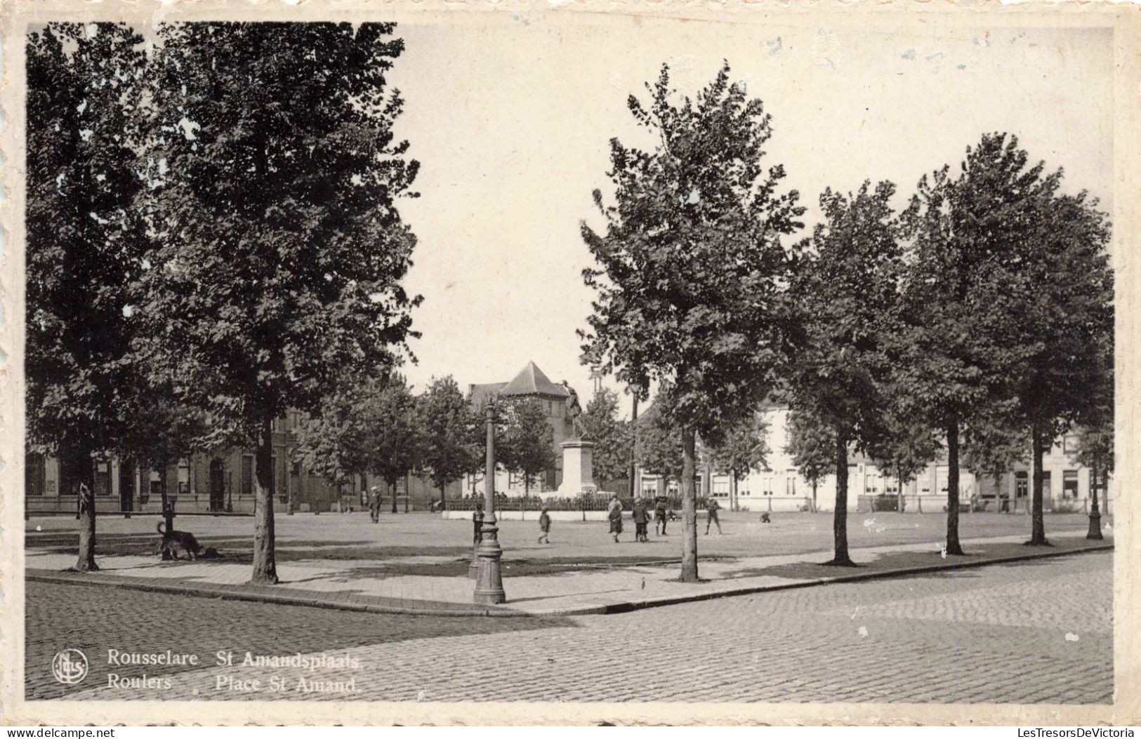 BELGIQUE -  Roulers - Place St Amand  - Carte Postale Ancienne - Roeselare