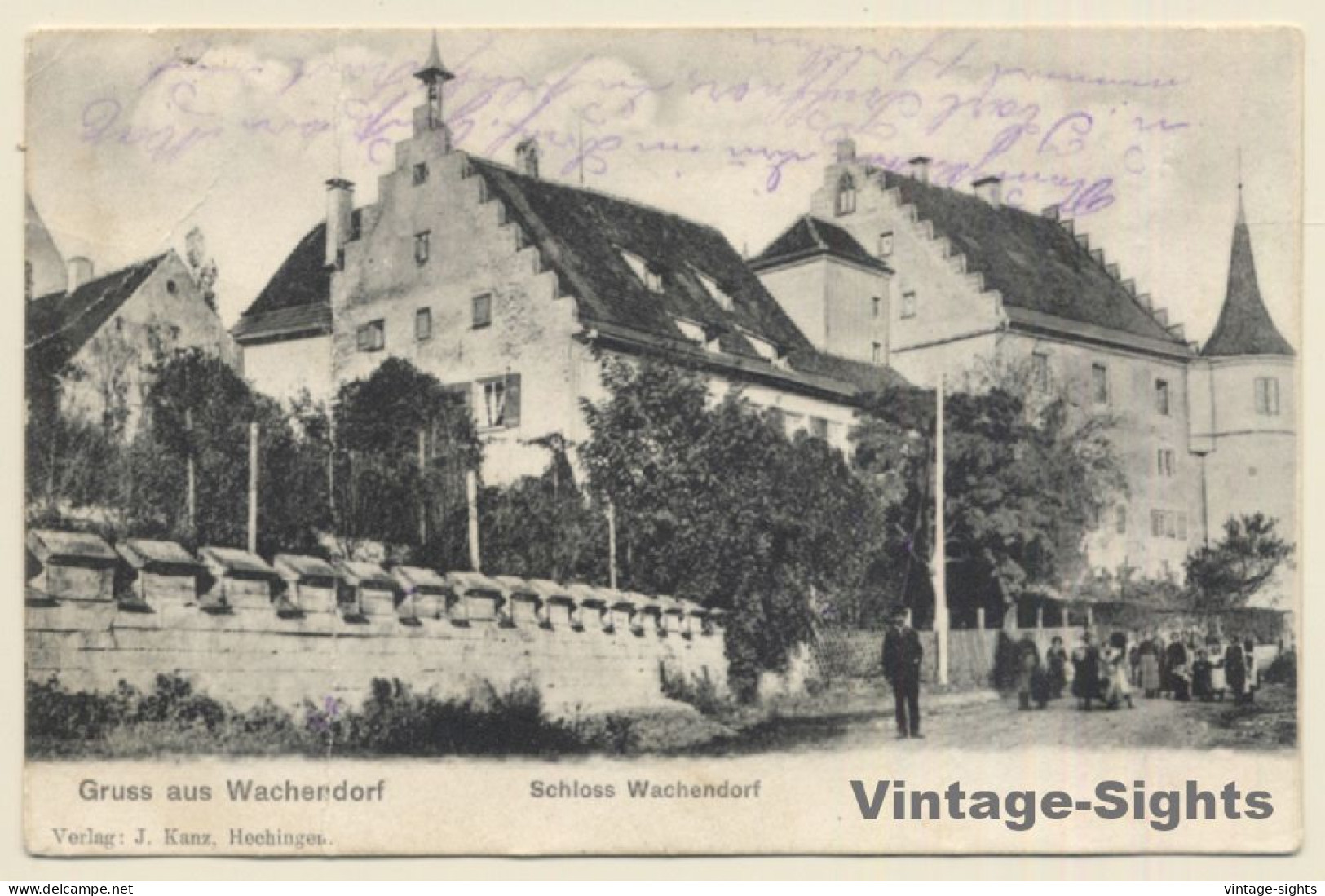 Baden Württemberg / Germany: Schloss Wachendorf (Vintage PC 1910) - Hechingen