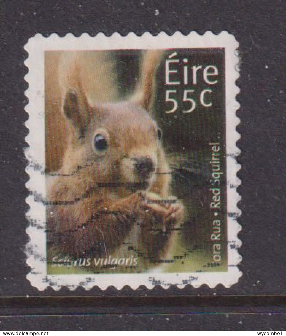 IRELAND  -  2011  Red Squirrel  55c  Self Adhesive  Used As Scan - Gebraucht