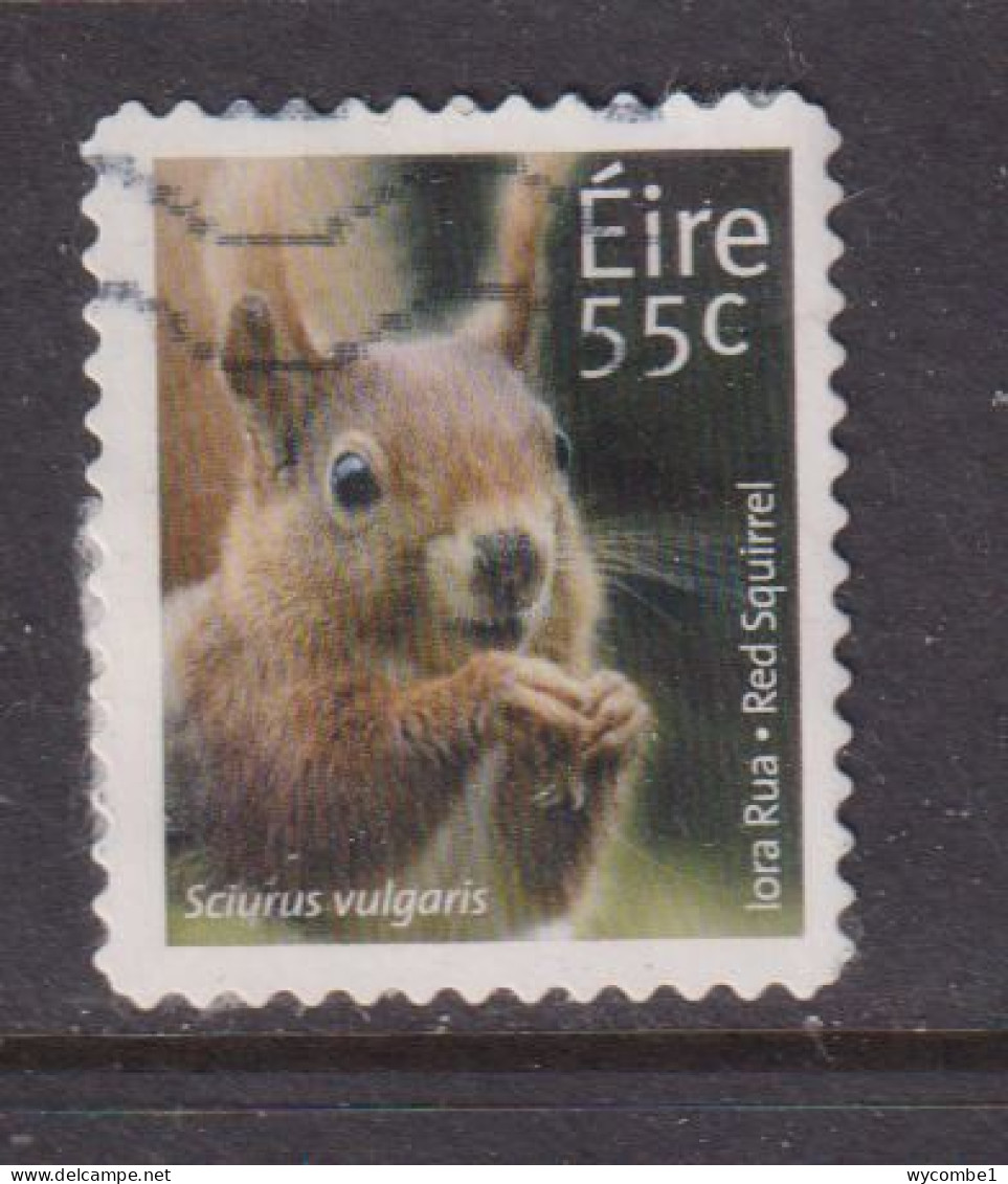 IRELAND  -  2011  Red Squirrel  55c  Self Adhesive  Used As Scan - Gebraucht