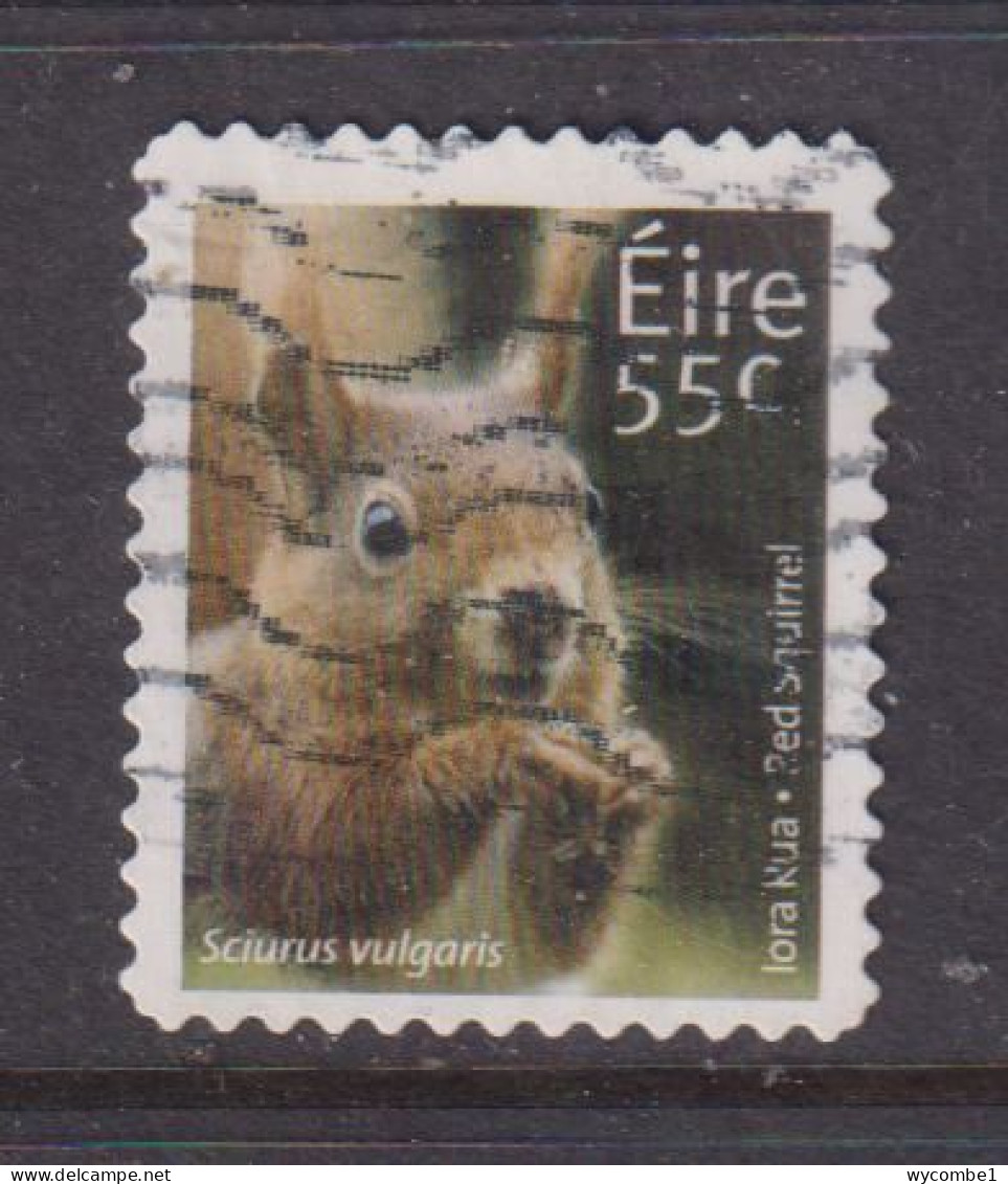 IRELAND  -  2011  Red Squirrel  55c  Self Adhesive  Used As Scan - Oblitérés