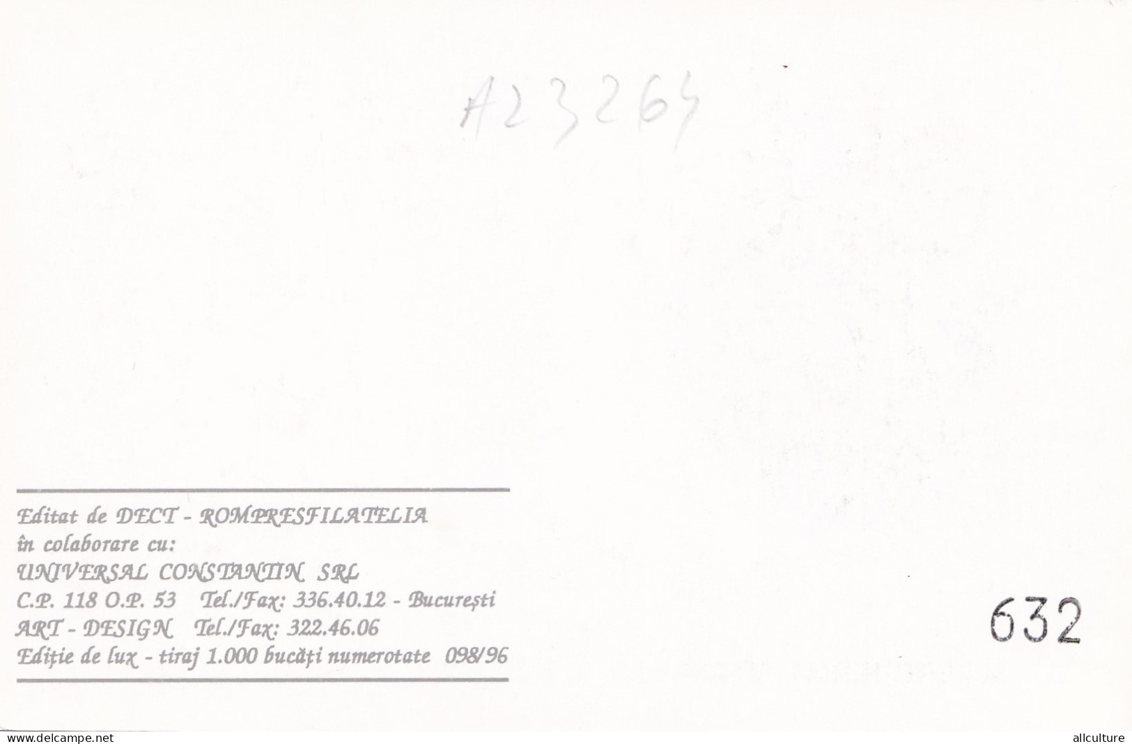 A23264  -MUSHROOM  Champignons  "SCLERODERMA  CITRINUM " Entier Postal,stationery Card  1996  - Hongos