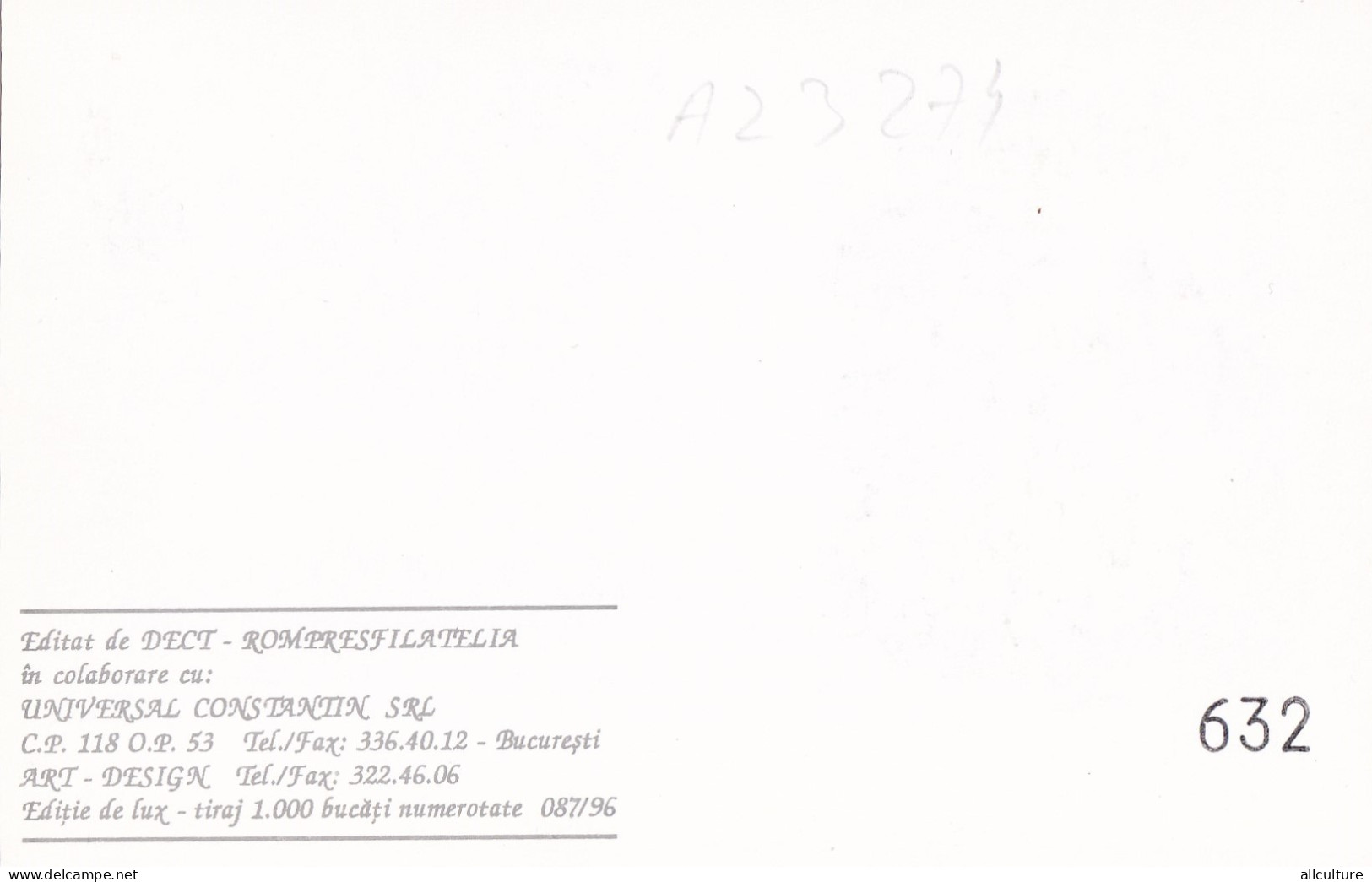 A23274   - MUSHROOM  Champignons  "CORTINARIUS ARMILLATUS   " Entier Postal,stationery Card  1996  - Champignons