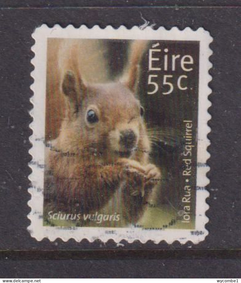 IRELAND  -  2011  Red Squirrel  55c  Self Adhesive  Used As Scan - Gebruikt