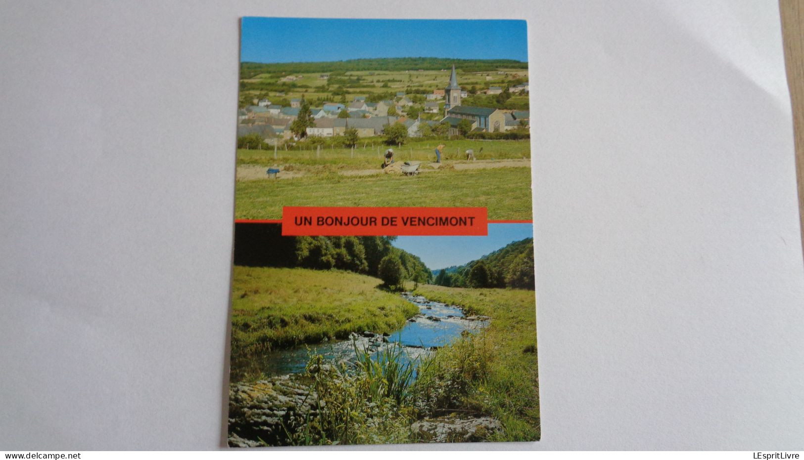 Un Bonjour De VENCIMONT Multi Vues PK CP Province De Namur Gedinne Belgique Carte Postale Post Kaart Postcard - Gedinne