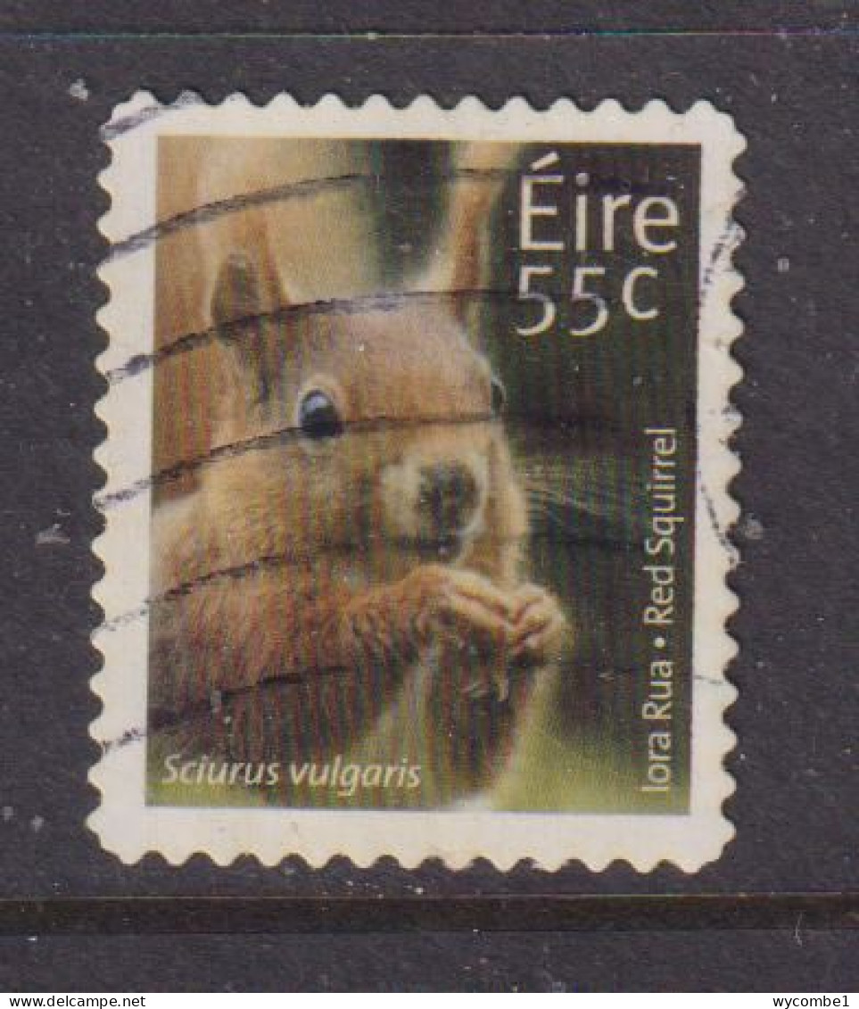 IRELAND  -  2011  Red Squirrel  55c  Self Adhesive  Used As Scan - Oblitérés