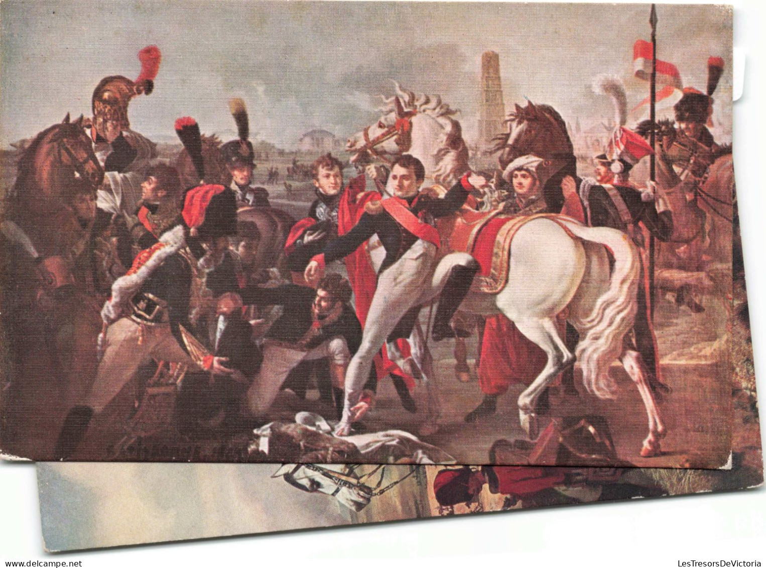 ARTS - Peintures Et Tableaux - Napoléon à Wagram - Carte Postale Ancienne - Paintings