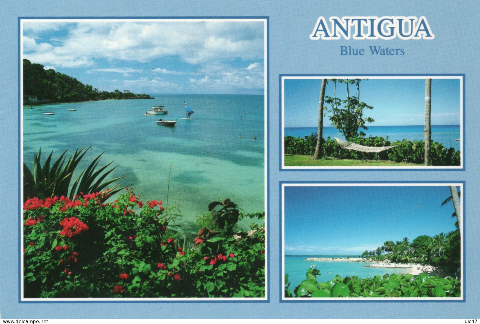 - ANTIGUA.  WEST INDIES - Scan Verso - - Antigua En Barbuda